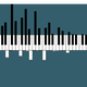 Illustration for article titled Visualizing the Notes Played in Songs on a Piano-Turned-Histogram